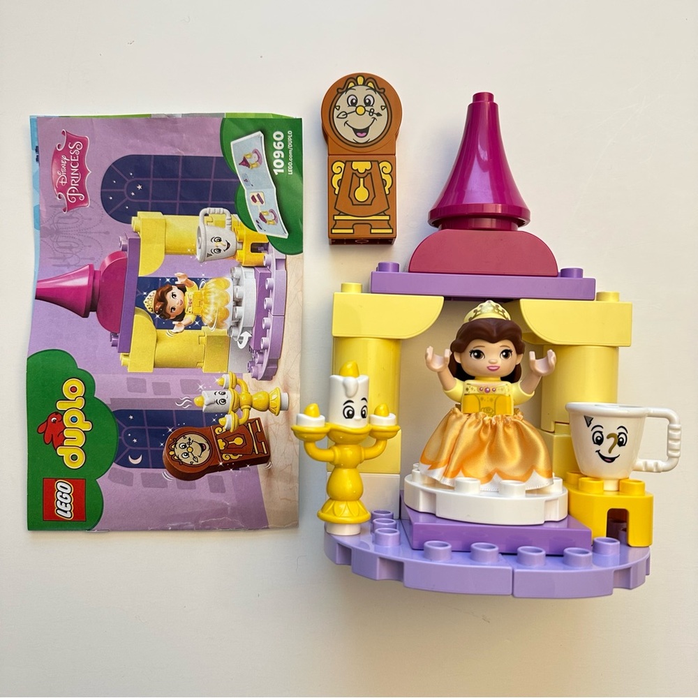 Retired LEGO DUPLO 10960 Disney Princess Belle's Ballroom Castle
